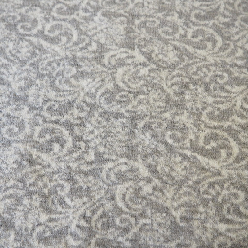 Farn Grau Natur 1025-15 - Merino Jacquard aus 100% Schurwolle